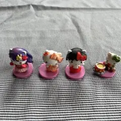 ハローキティ ミニフィギュア 4体セット