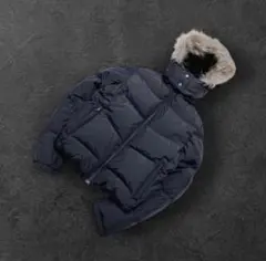 超短丈 ファー リバーシブル ダウンジャケット y2k 平成 グランジ お兄系