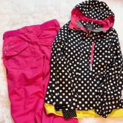 美品 arg スキー ウェア スノボードウェア セットアップ L