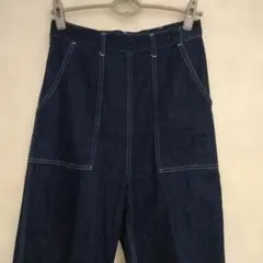 JOHN BULL 　ジョンブル　ベイカーワイドデニムパンツ