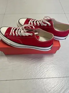 【未使用】 ローカット CT70 赤 ox 27.5cm