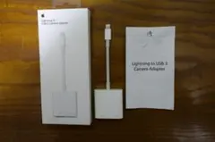 Apple純正 Lightning to USB 3カメラアダプタ