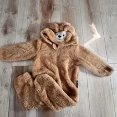 公式ディズニー　ダッフィー 着ぐるみ ロンパース カバーオール　90㎝