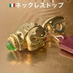 シルバー925とベネチアングラスのブレスレット ゴールド イタリア 