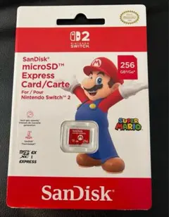 新品未使用品SanDisk microSD Express Card 256GB