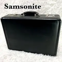 激レア】Samsonite サムソナイト アタッシュケース シルバー アルミ