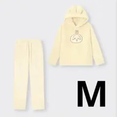 【早い者勝ち】ちいかわ GU マシュマロフィールラウンジセット うさぎ Mサイズ