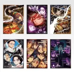 一番くじ 鬼滅の刃～姉の仇～ D賞 クリアポスター 全6種コンプリートセット