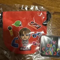 白濱亜嵐 カプセルガチャ ラウンド巾着、リングメモ