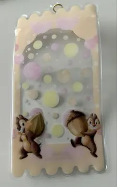 チップとデール　チケットケース