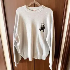 who's who グレー ニットセーター