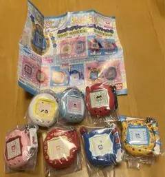 ガチャ たまごっち ミニチュアチャームコレクション３　７点セット