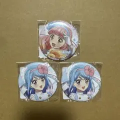 アイカツ DMMスクラッチ 友希あいね　湊みお　缶バッジ　3点セット