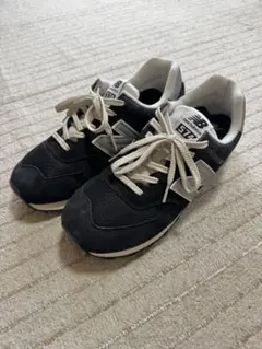 New Balance 574 2E 紺色/ダークブルー