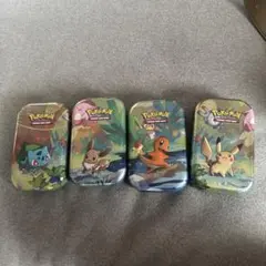 【海外限定】ポケモン151 Mini Tin 缶 ダメカンケース 8種類セット 海外限定】ポケモン151 Mini Tin 缶 ダメカンケース 8種類セット