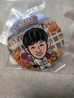 福岡ソフトバンクホークス 正木智也 ハロウィン 缶バッジ