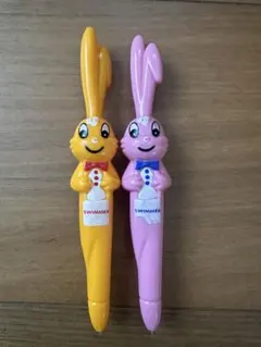 【平成レトロ】SWIMMER うさぎ シャーペン 2本セット ジャンク含む