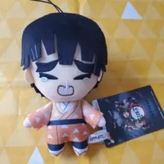 新品*タグ*鬼滅の刃*ともぬいVol.5*我妻善逸*黒髪*ぬいぐるみ
