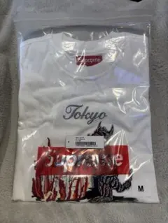 L. Supreme Monster S/S Top White Tシャツ - メルカリ