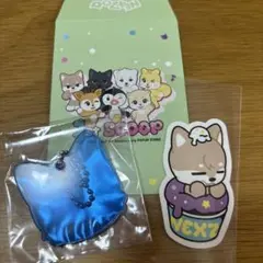 NEXZ POPUPスクラッチくじ アクリルキーリング ソゴン ステッカー