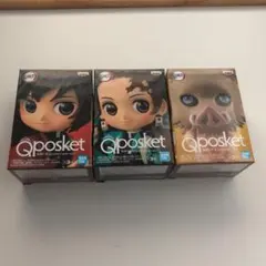 【初版】鬼滅の刃 qposket 第2弾 伊之助 義勇 炭治郎 セット