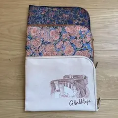 ポーチ3セット(トルコ航空アメニティセット)