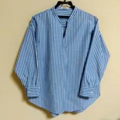 hareiro ストライプ 長袖シャツ　Lサイズ