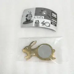 新品 未使用 KIYATA 手鏡　ウサギ　キヤタ 手紙舎 KIYATA うさぎ手鏡(ミラー) - メルカリ