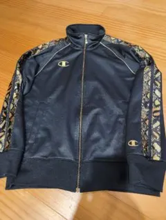 チャンピオン ジャージ Mサイズ 黒 ブラック 蛇柄 ゴールド 魔裟斗モデル