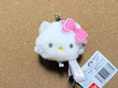 【チャーミーキティ】ミルキーボアフェイスがま口ポーチ