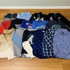 秋冬　まとめ売り　上着　パーカー　ダウン　スウェット　トレーナー　シャツ　ロンT