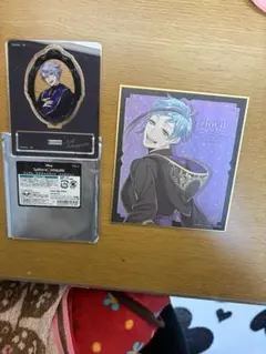 ツイステッドワンダーランドアクリルスタンドと色紙