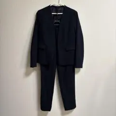 パンツスーツ セットアップ 卒園式 入園式 卒業式 入学式 ノーカラー