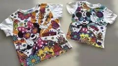 ディズニーランド　Tシャツ　100㎝、80㎝2枚セット