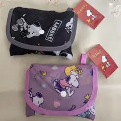 スヌーピー　エコバッグ　2点　SNOOPY コンパクトバッグのサムネイル