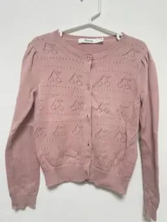 難あり　ボンポワン　カーディガン6a