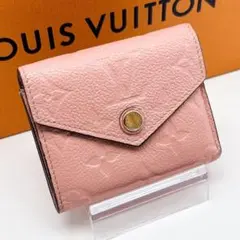 ルイヴィトン モノグラム ゾエ 二つ折り財布 コンパクト アンプラント