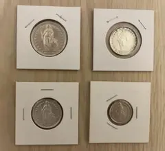 スイス　1/2フラン　銀貨　まとめ売り スイス✨1/2フラン銀貨/1950年 - メルカリ