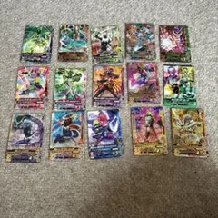 仮面ライダーガンバライジング トレーディングカードセット 15枚