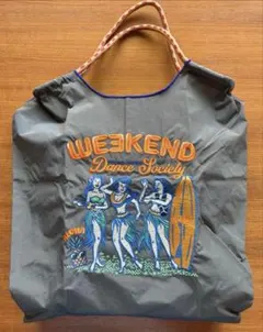 ミホ様専用 大容量　ナイロンバック　フラ　ハワイアン　刺繍