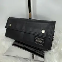 [未使用級] PORTER フリースタイル 折りたたみ財布 ロングウォレット