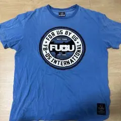 FUBU Tシャツ ブルー　古着　90s ヴィンテージのサムネイル