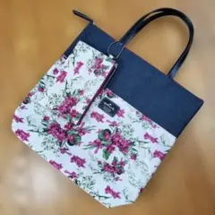 hallmark ホールマーク　フラワープリント トートバッグ