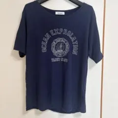 SONNY LABEL URBAN RESEARCH Tシャツ ネイビー 刺繍のサムネイル