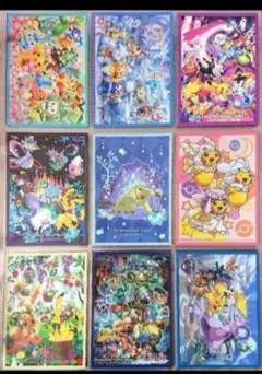 ポケモンカード デッキシールド キャラクタースリーブ 9種類 バラ売り38