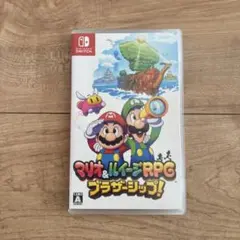 Switch マリオ&ルイージRPG ブラザーシップ! パッケージ版ソフト