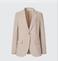 UNIQLO 感動ジャケット　リラックスフィット　ベージュ　L