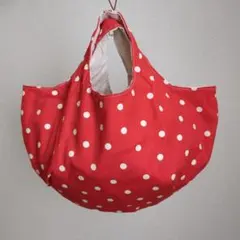 本日限定Sale★赤い水玉模のバック☆ハンドメイド