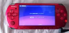 支*)様 ★動作確認済★PSP3000本体レッド/メモリーカード8GB/バッテリ