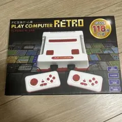 PLAY COMPUTER RETRO 本体 FC互換ゲーム機 118種内蔵